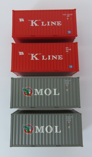 Gauge bachmann 20ft - oo, 4x