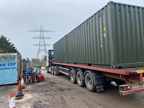 20ft trip steel shipping - trip,