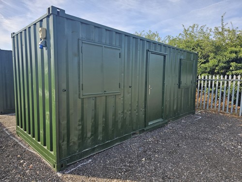 20ft used antivandal office - used,