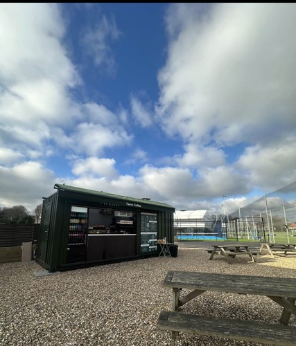 20ft coffee shop container - coffee,