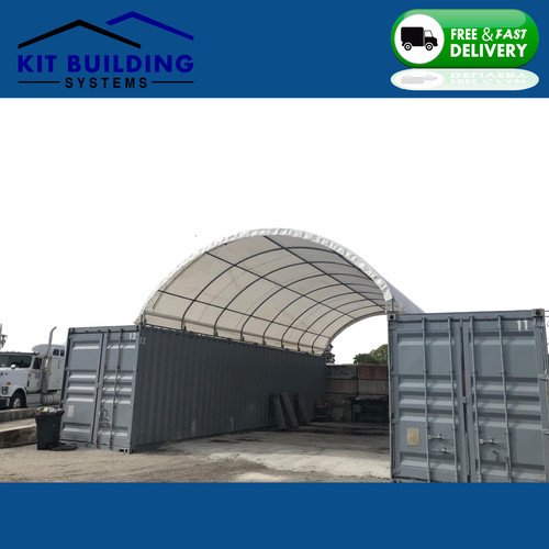 Container canopy shelter - container,
