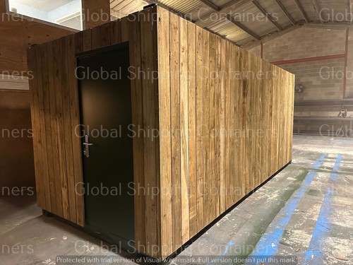 20ft 8ft cladded shipping - 20ft,