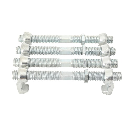 4pcs 380mm galvanized - 4pcs, shipping